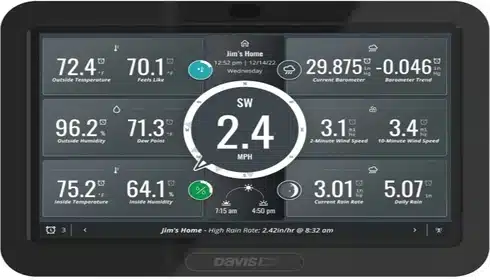 DAVIS Weatherlink Console
